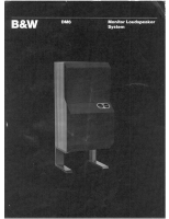 Bowers & Wilkins DM-6-Brochure